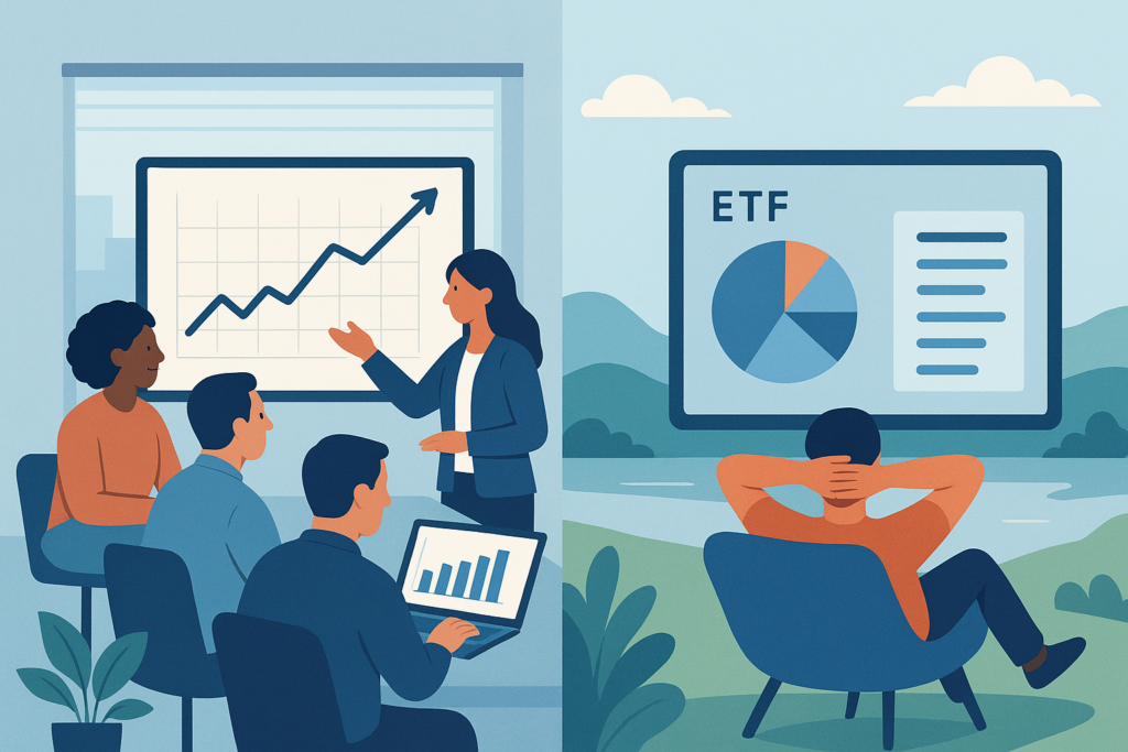 ETF beleggen versus aandelen beleggen